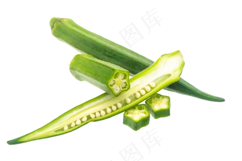 绿色蔬菜秋葵