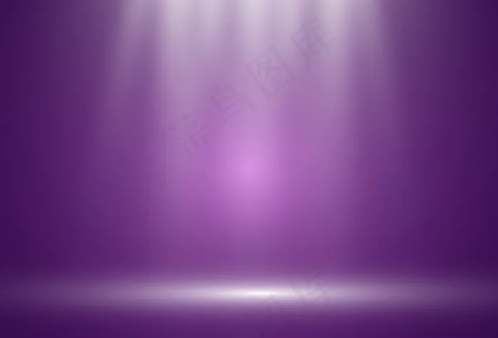 白色舞台，聚光灯从上方照射。透明背景上的背景。eps,ai矢量模版下载