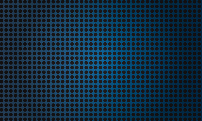 蓝色金属圆形纤维背景