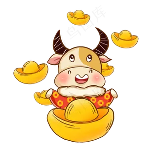 2021牛年国潮小牛