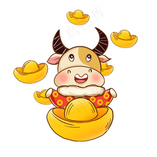 2021牛年国潮小牛