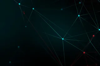 抽象数字网格矢量黑色背景