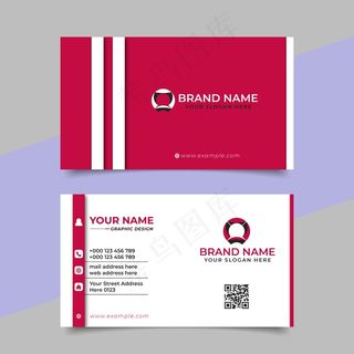 创意名片溢价矢量