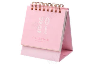 2021年粉色台历