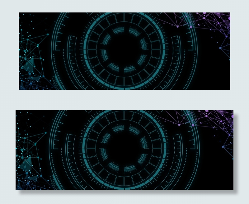 新款剃须刀促销科技蓝色banner(1920*700px 	       )psd模版下载