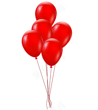 仿真红色气球