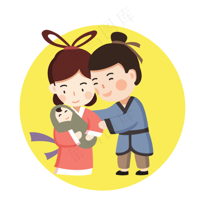 七夕情人节浪漫牛郎织女