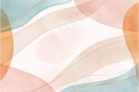 水彩手绘背景