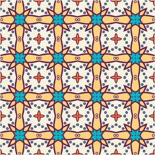 彩色无缝图案背景