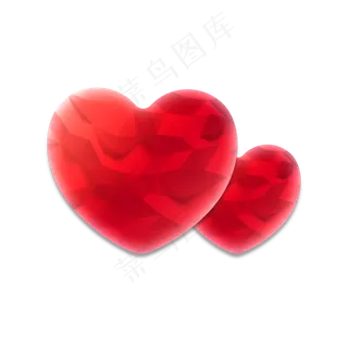 七夕情人节立体钻石之感红心