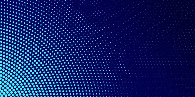 蓝色现代半色调背景