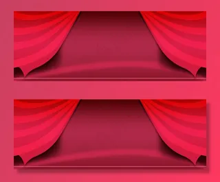 双12促销红色激情狂欢电商大气banner