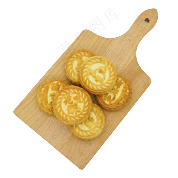 中秋节圆形月饼