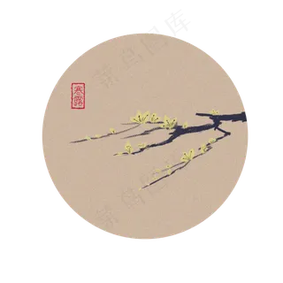 中国风二十四节气寒露