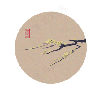 中国风二十四节气寒露