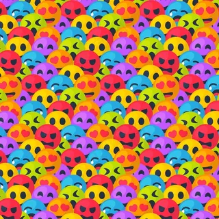 群组表情无缝模式模板