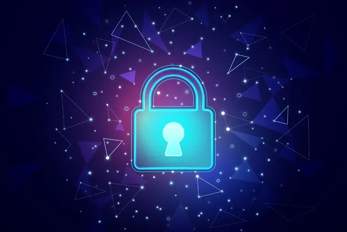 未来网络安全墙纸eps,ai矢量模版下载