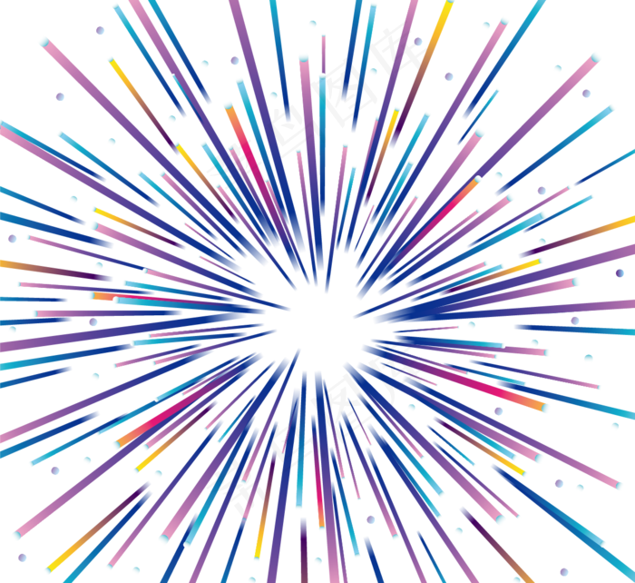 抽象炫酷渐变烟花绽放边框(1200*1200px 300 dpi )ai矢量模版下载