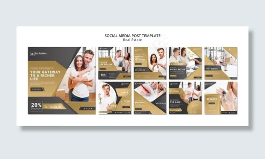 房地产社交媒体帖子