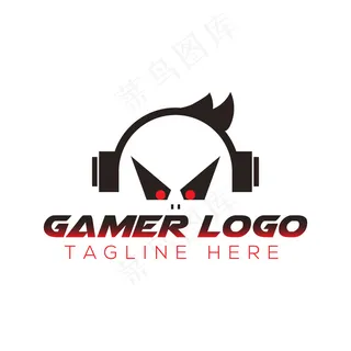 带有标语的玩家标志