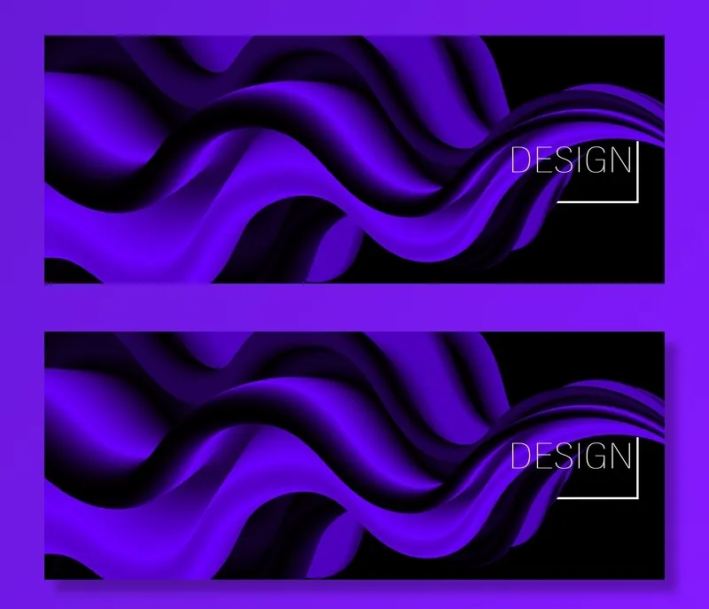 紫色背景。流体流动。登录页。