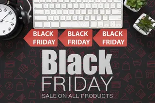 带标签的黑色星期五活动