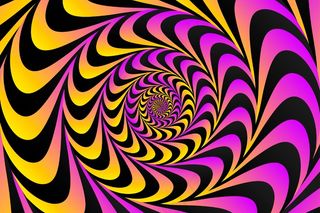 迷幻性视错觉背景