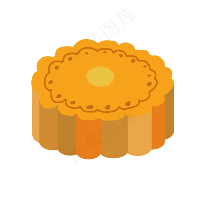 中秋节月饼可商用元素ai矢量模版下载