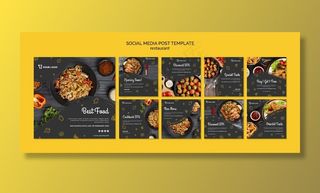 餐厅社交媒体帖子