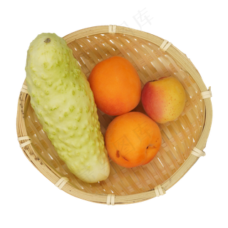 一篮子水果青瓜
