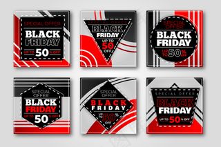 Instagram post黑色星期五套装