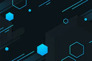 六边形梯度几何设计