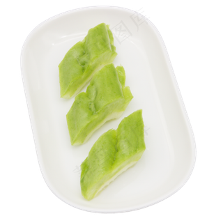 盘装绿色苦瓜