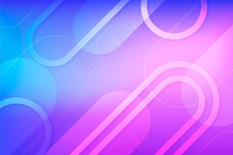 具有形状的渐变抽象背景