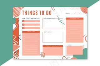 待办事项列表模板