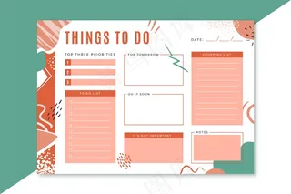 待办事项列表模板