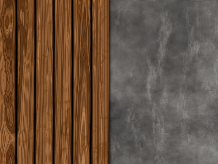 纹理背景与老木材和混凝土