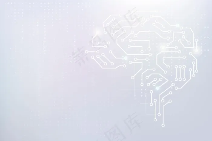 人工智能技术大脑背景数字化转型理念