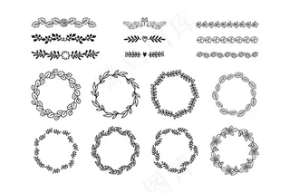 手绘装饰元素集