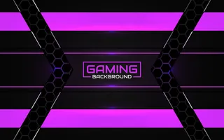 抽象的未来黑色和紫色游戏背景