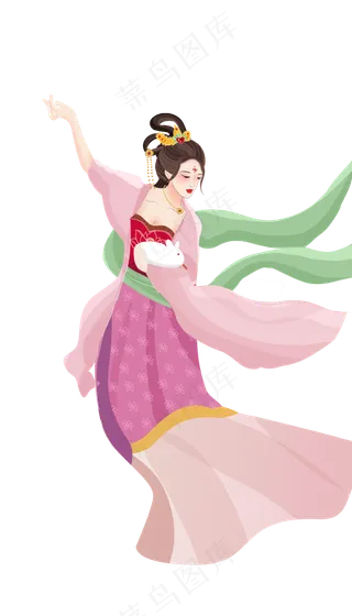 中秋节古装神话嫦娥