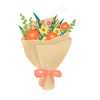 清新浪漫唯美七夕情人节花束