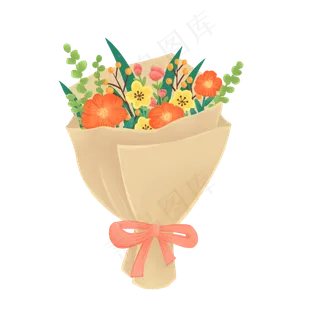 清新浪漫唯美七夕情人节花束