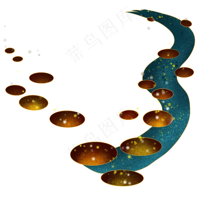 中元节河灯(2000X2000(DPI:300))psd模版下载