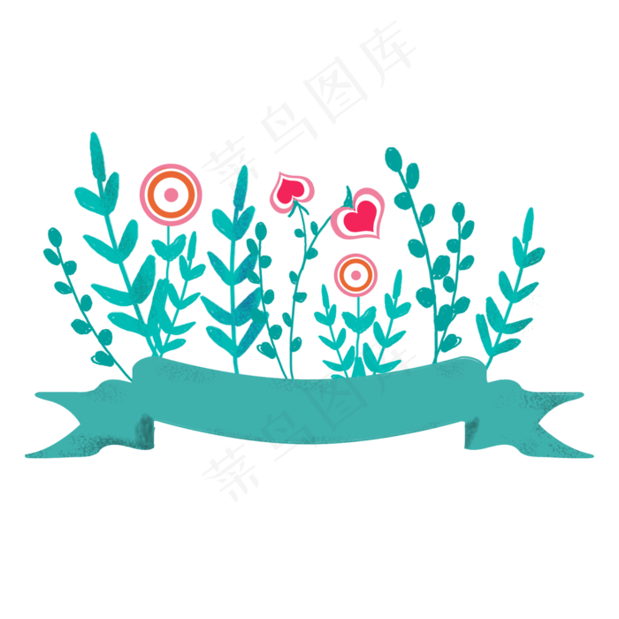 七夕小清新文艺边框