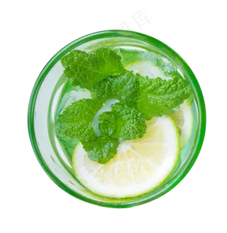 柠檬青柠薄荷饮品