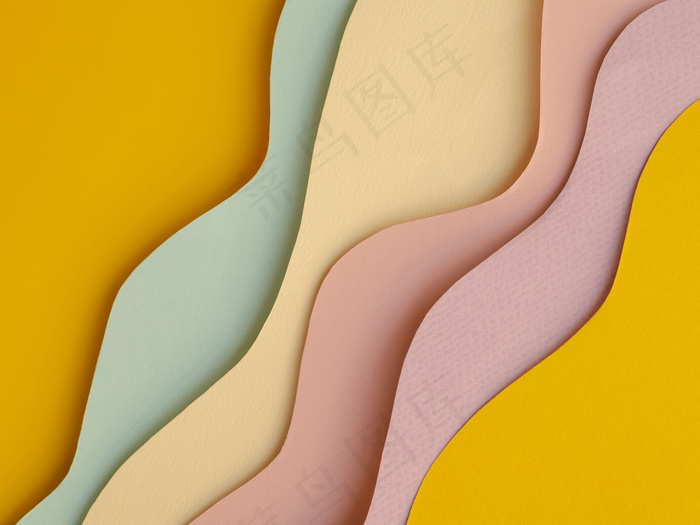 不同层次的抽象纸波