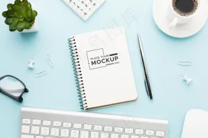 桌面概念模型样机俯视图
