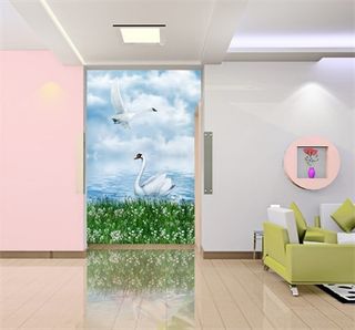 电视墙背景画效果图片