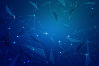 真实技术粒子背景